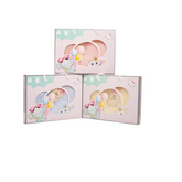 Newborn Baby Starter Gift Set – 6-Piece Essentials | Soft Cotton | Perfect Baby Shower Gift